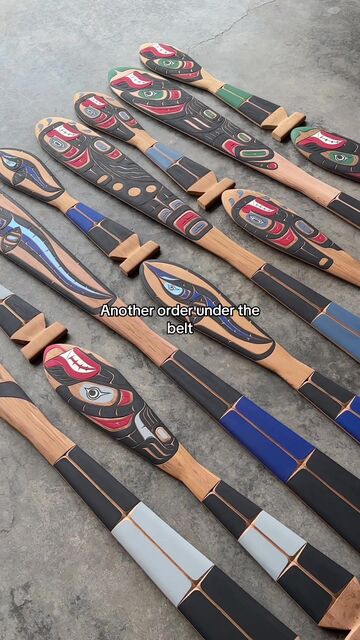 Commissioned formline paddles